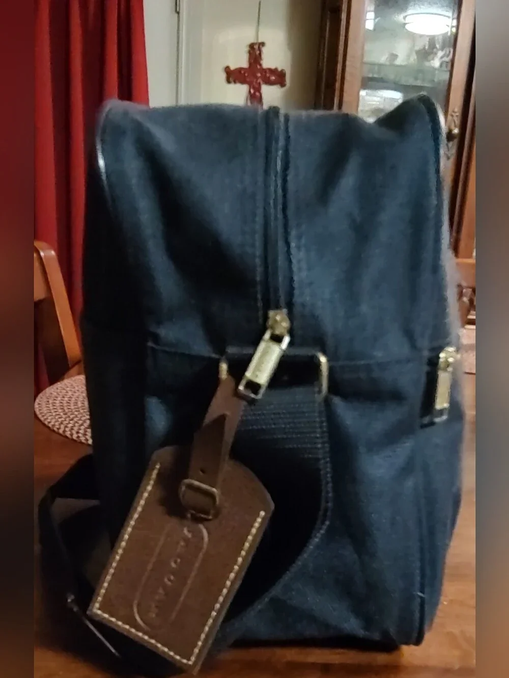 Jaguar Classic Navy Travel Bag
